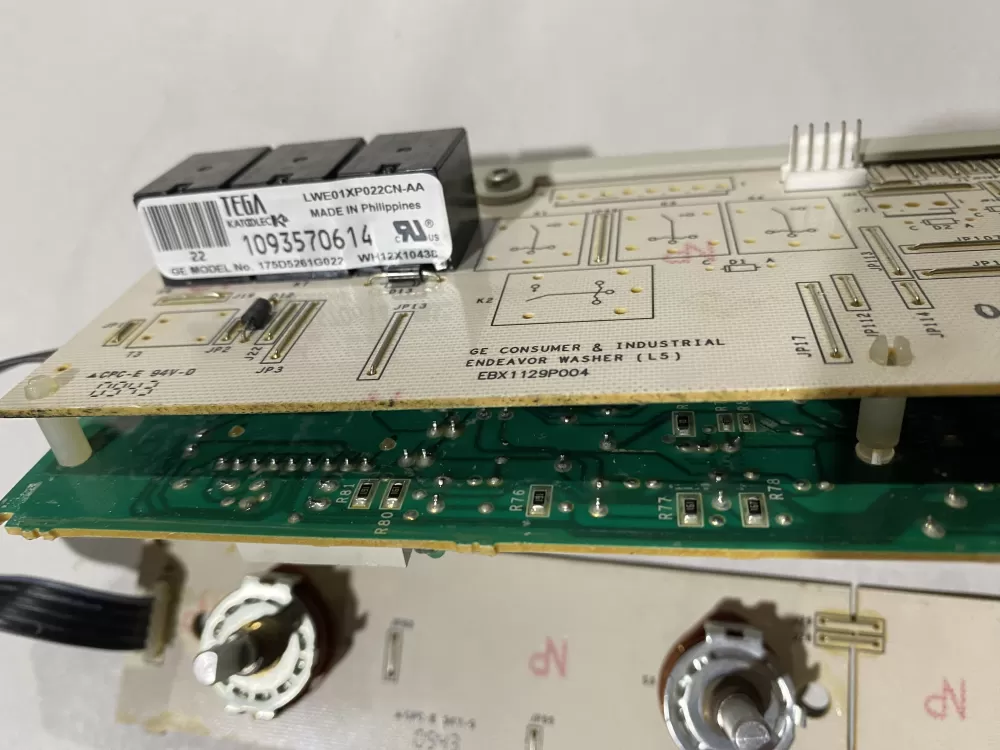 GE WH12X10525 175D5261G022 WH12X10438 Washer Control Board AZ153571 | BK2501