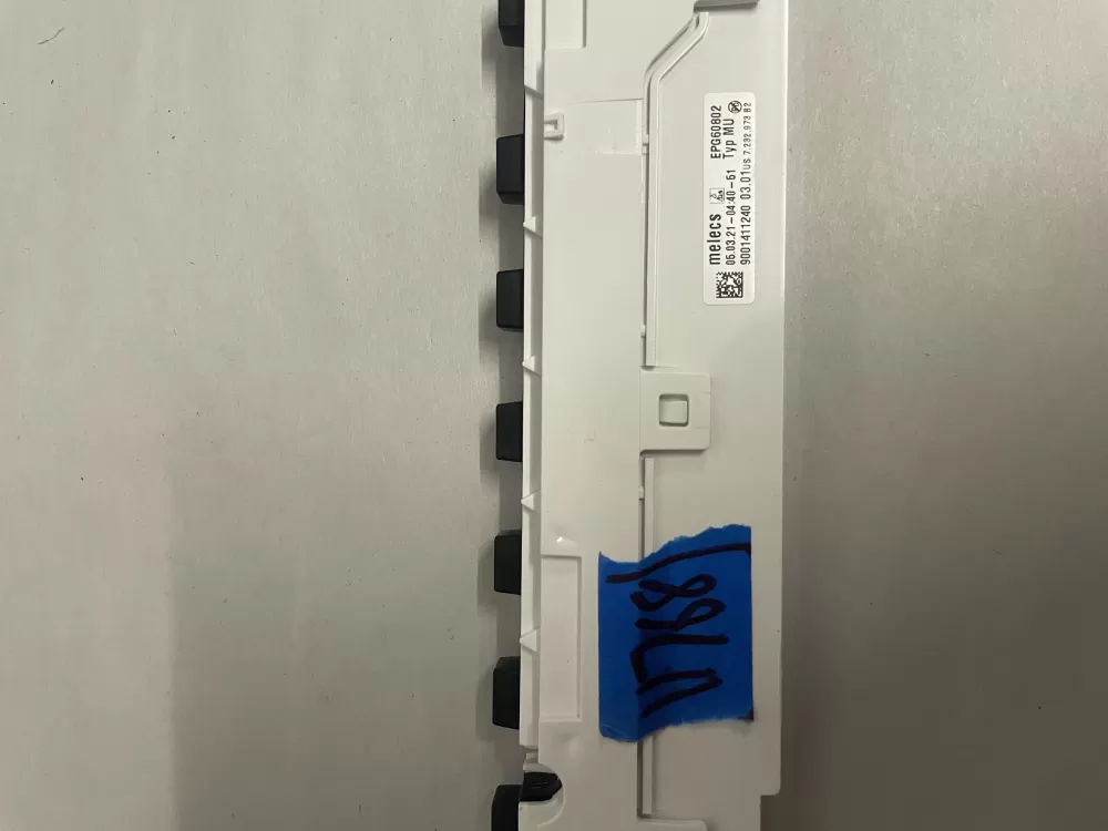 00775803 - Bosch Control Panel and board 11019860 9001411240 AZ208267 | KMV768