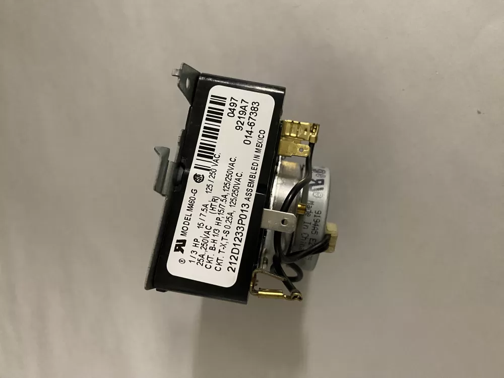 GE 212D1233P013 WE4M365 Dryer Timer AZ192703 | BK113