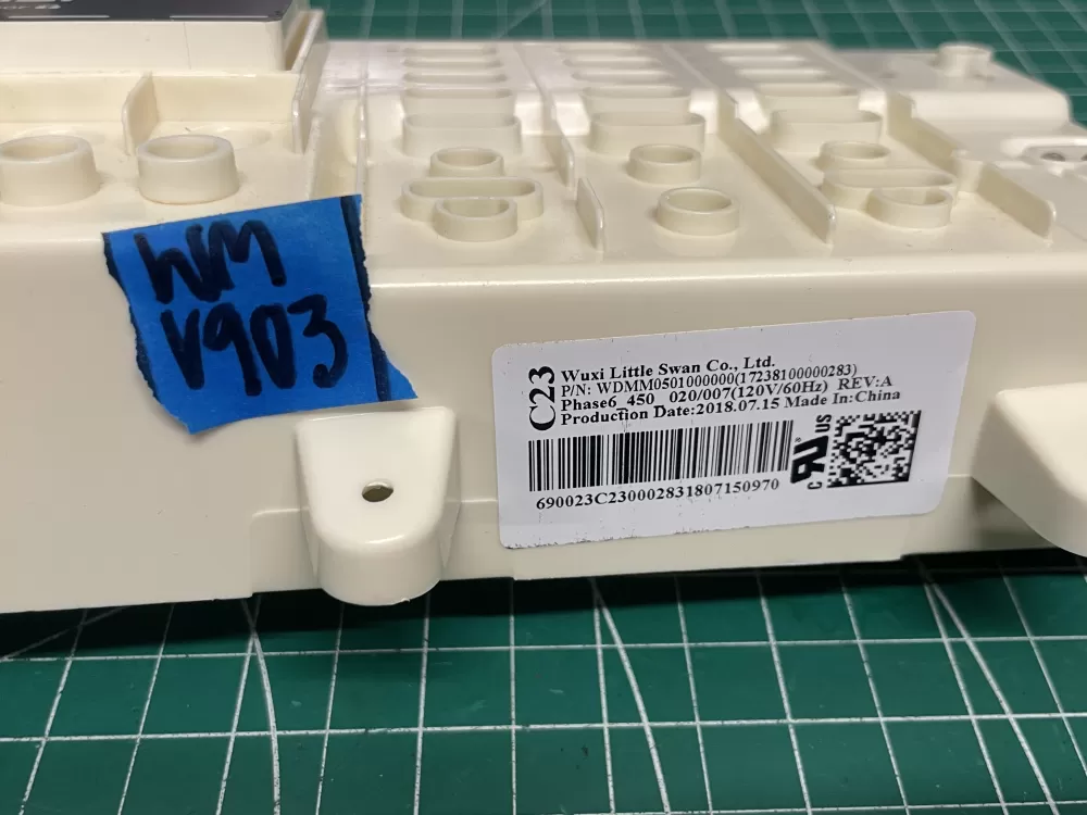 GE WH12X27293 17238100000283 Washer Control Board AZ203087 | Wmv903