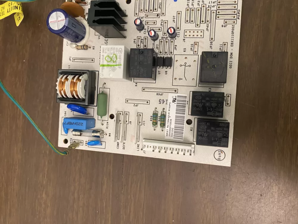 GE EBX1110P002 200D6221G036 Refrigerator Control Board AZ97276 | BK706