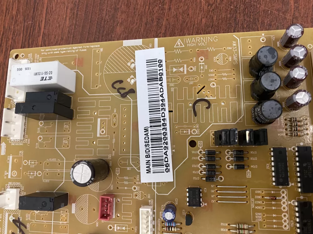 Samsung DA92 00384D Refrigerator Control Board AZ37178 | BK56