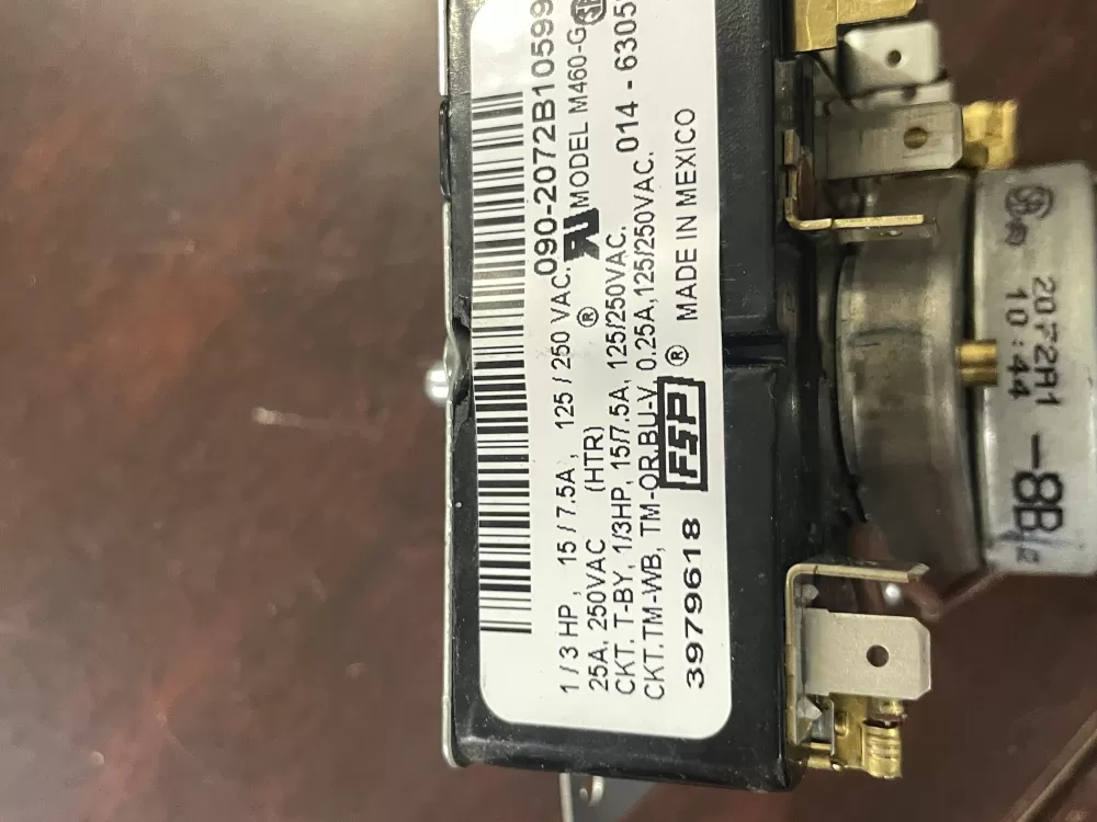 Whirlpool Amana Admiral AP6009056 3979618 3979618R Dryer Timer AZ37446 | Wm454