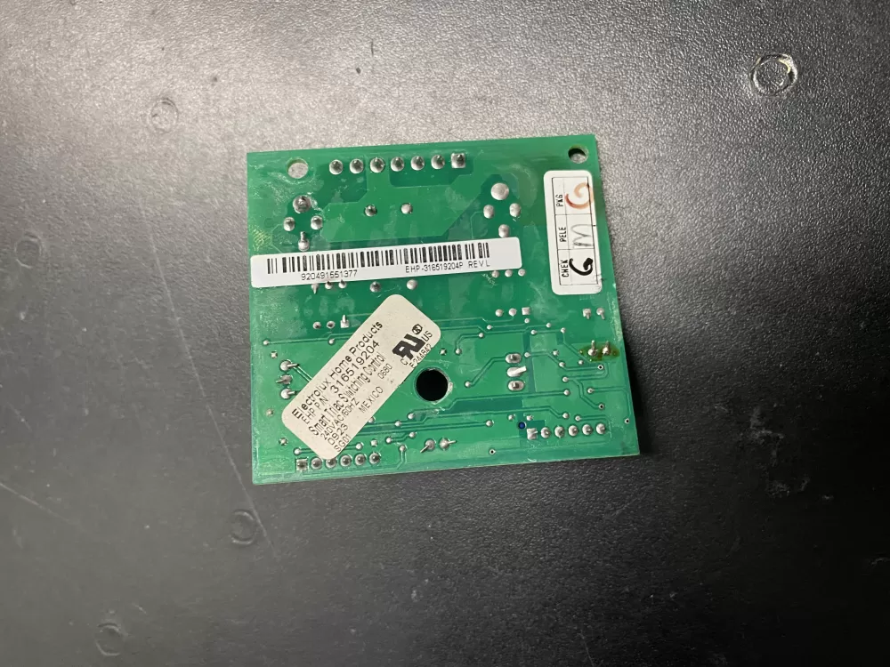 Frigidaire 316519204 Range Relay Board
