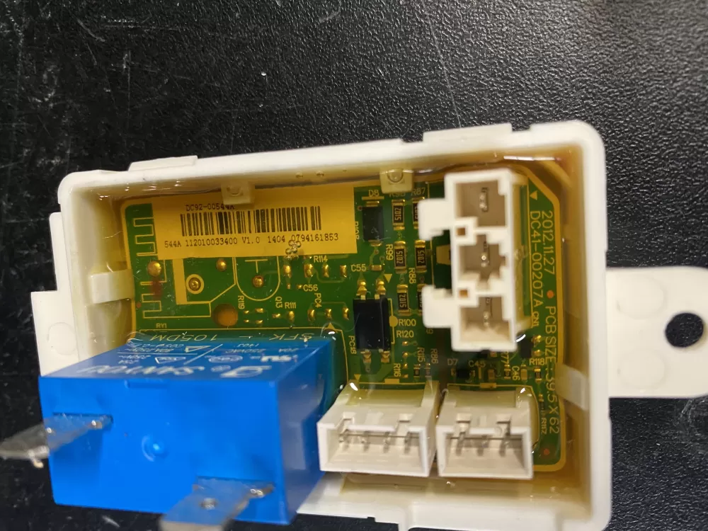 Samsung DC92-00544A Washer Control Board Heater AZ3829 | BK827