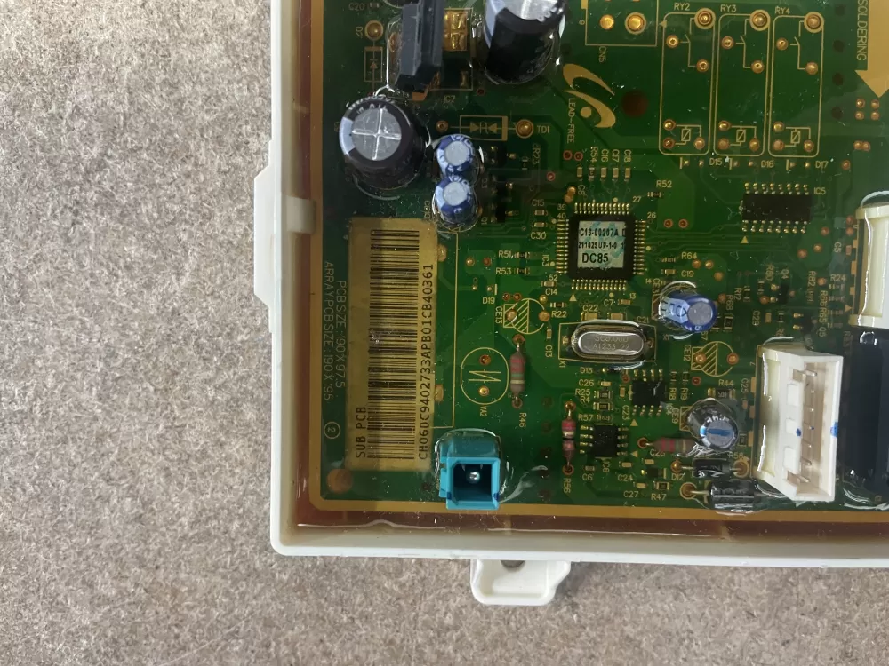 Samsung DC94 02733A Dryer Control Board AZ19238 | KM999