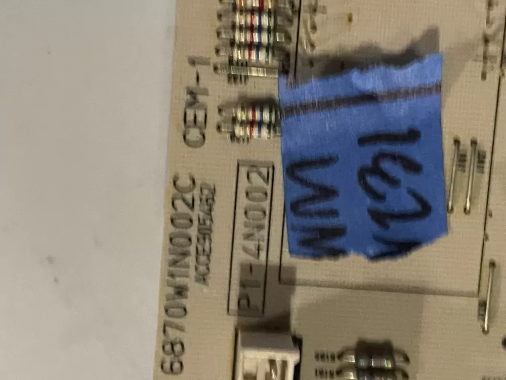 LG Oven EBR74632605 Display Control Board AZ33560 | Wmv231