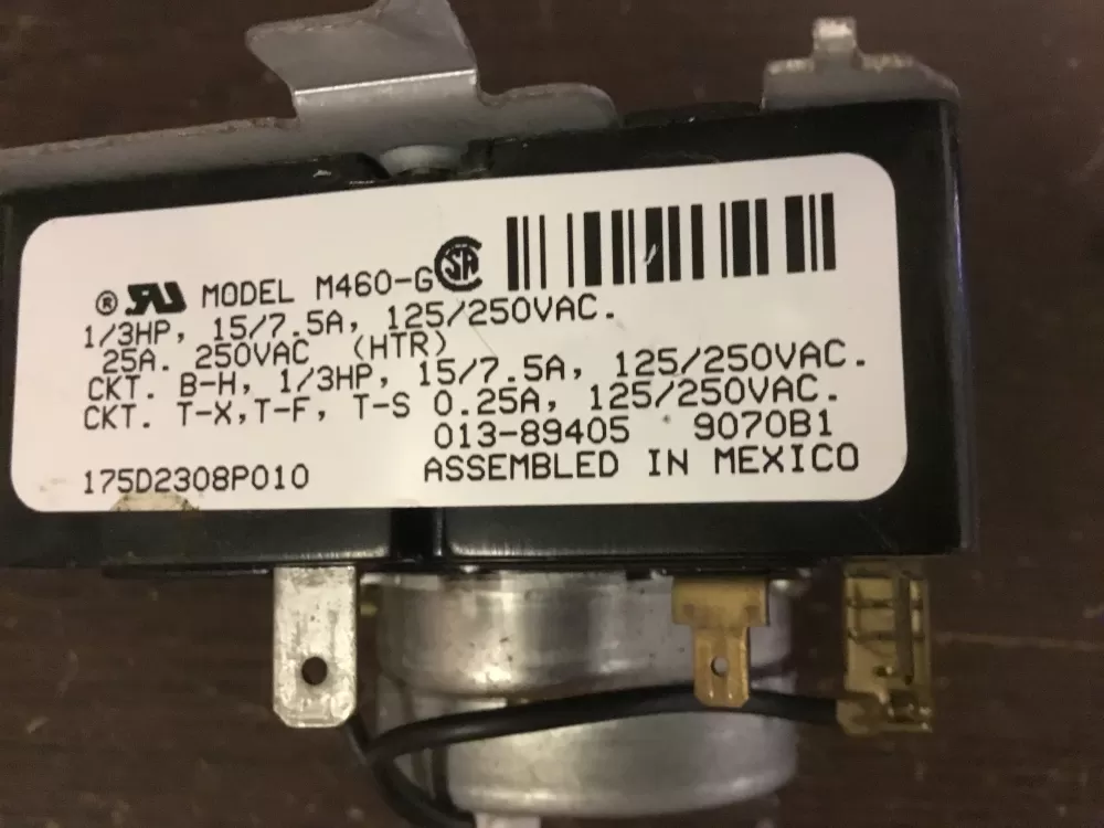 GE General Electric Hotpoint 175D2308P010 WE4X870 Dryer Timer AZ6857 | NR481