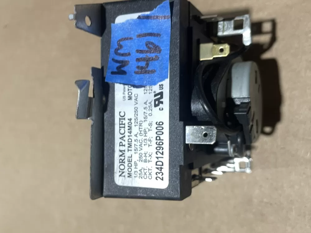 GE TMD14M04 234D1296P006 Dryer Timer AZ74832 | Wm1461