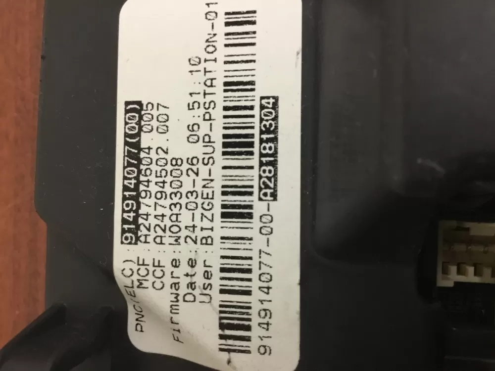 Frigidaire 914914077 Washer Control Board AZ30486 | NR916