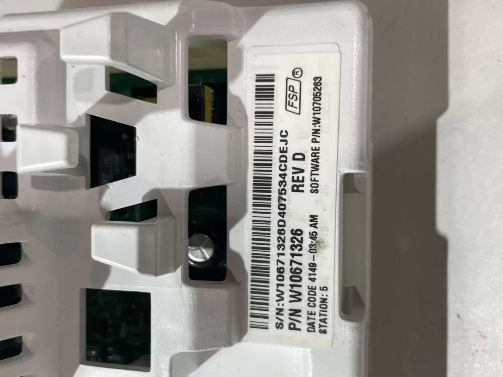 Whirlpool KitchenAid Roper W10671326 Washer Control Board AZ200387 | Wm2773