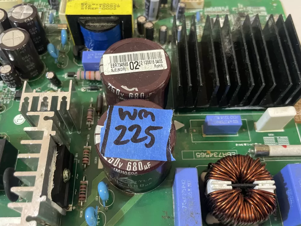 LG EBR73456503 EBR73456502 PS5574507 Refrigerator Control Board AZ110594 | Wm225