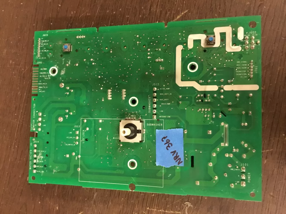 GE 290D2226G004 Washer Control Board AZ33516 | NRV367