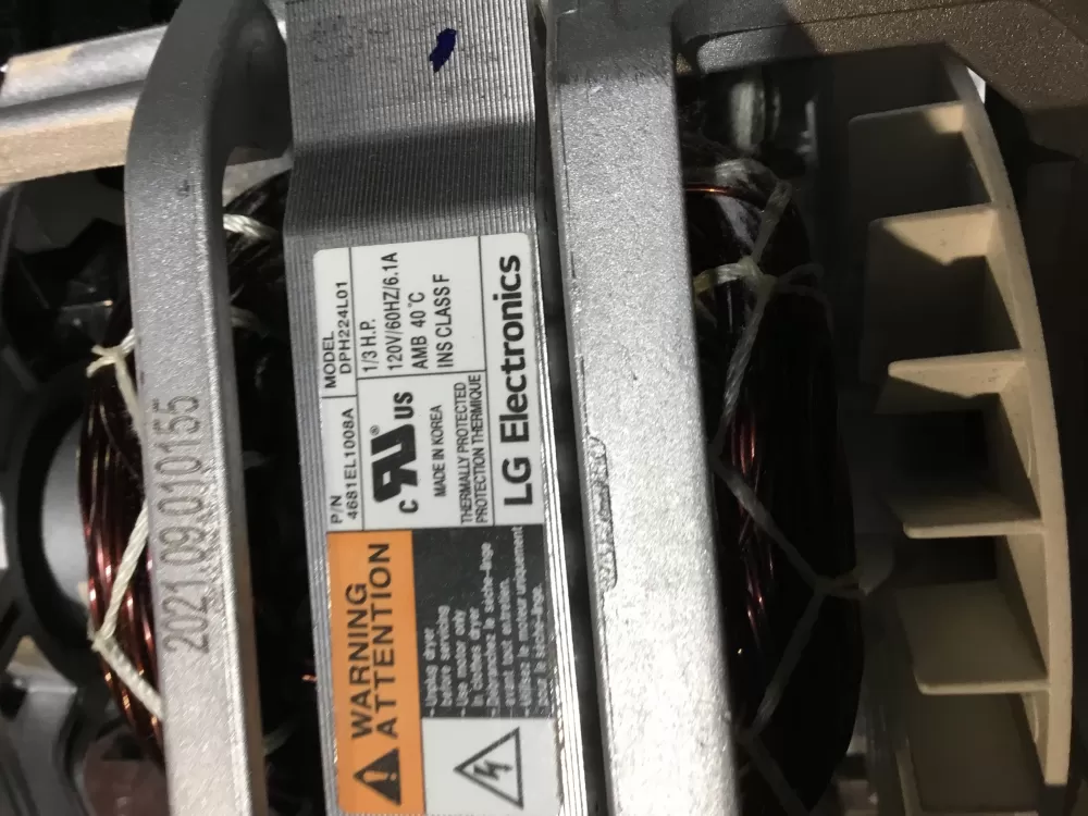 LG 4681EL1002A 4681EL1008B 4681EL1008H Dryer Motor AZ66578 | Sl45