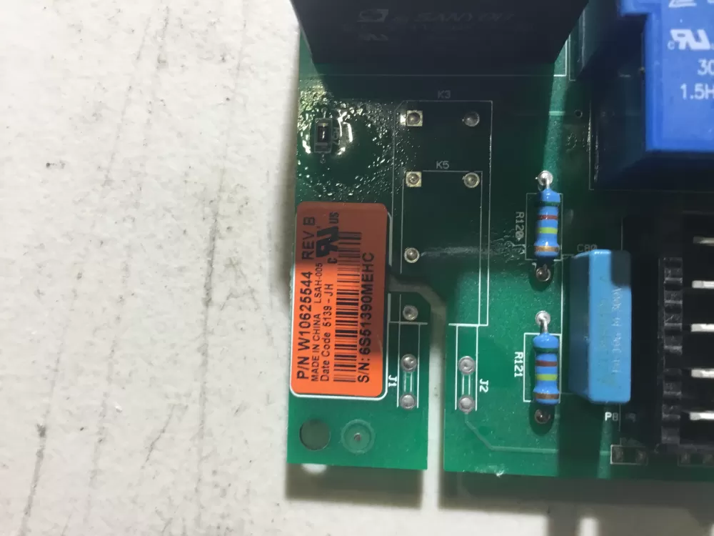 Whirlpool Dryer W10853088 W10625544 Main Control Board AZ37617 | NR1415