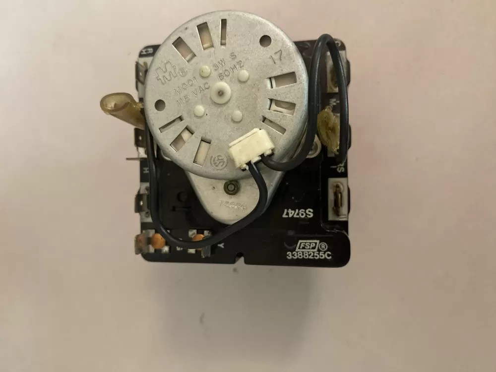 Whirlpool Frigidaire KitchenAid 3388255C Dryer Timer AZ127247 | BK2297