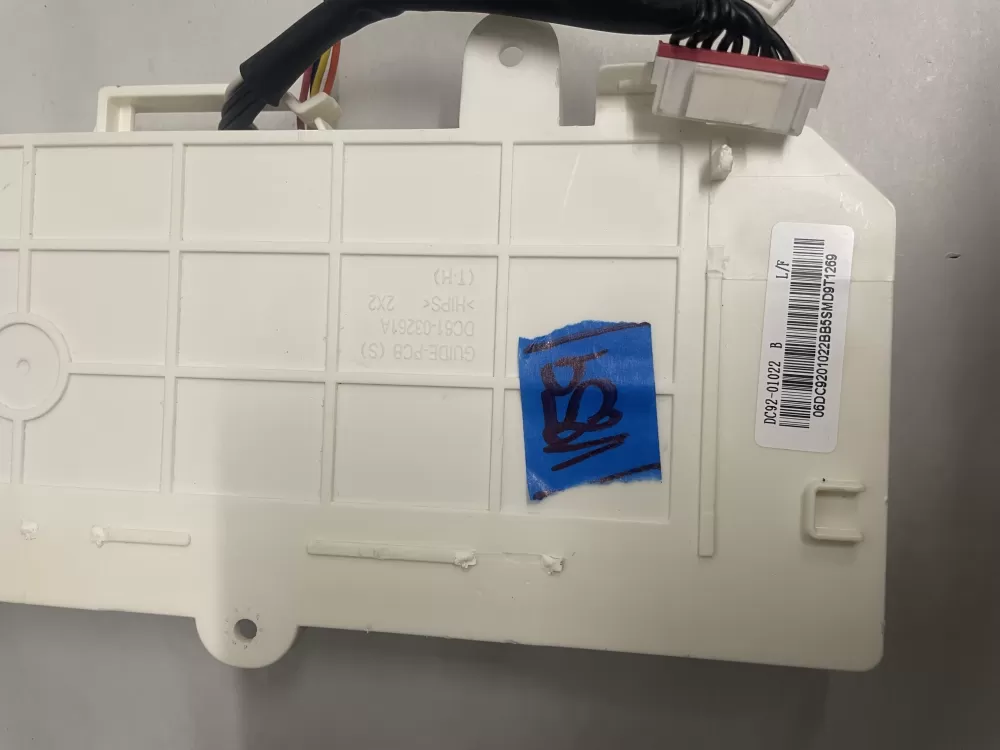 Samsung DC92 01022B DC9201022B Washer Control Board AZ207176 | KMV859