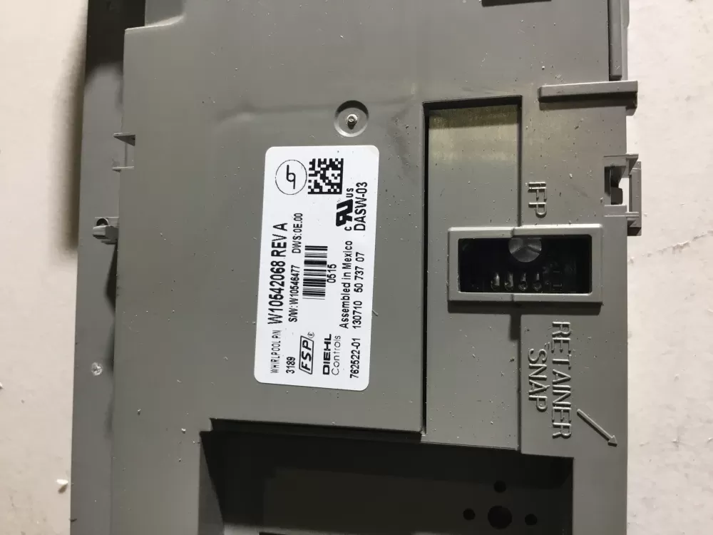 KitchenAid AP6039135 W10375784 Dishwasher Control Board AZ44888 | NR853