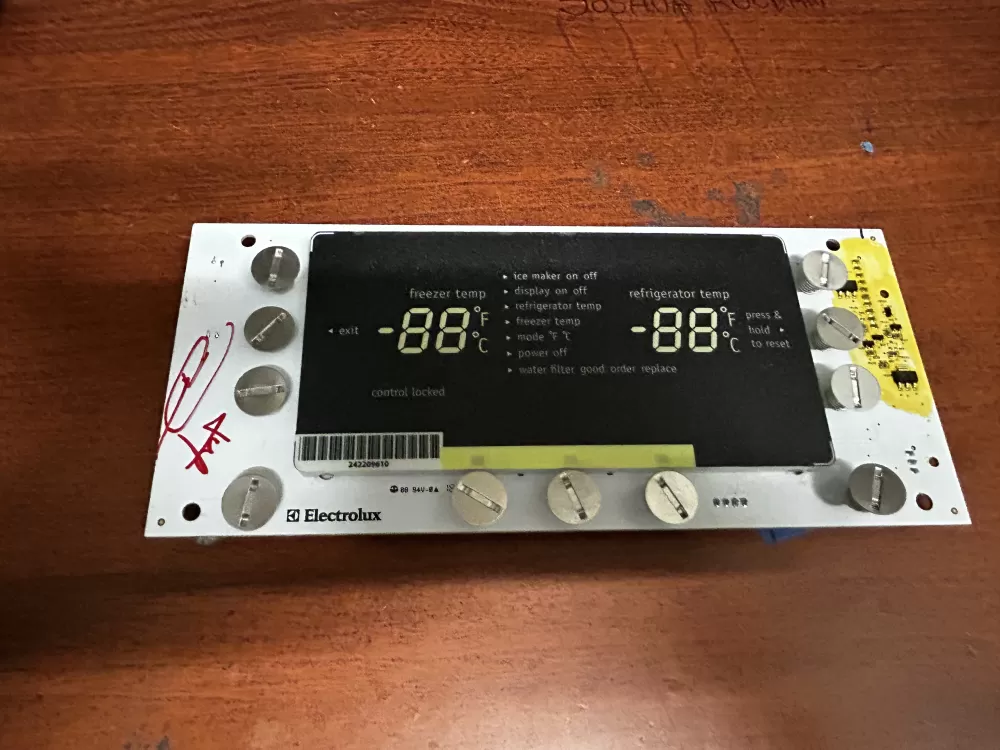 Electrolux 242209727 Refrigerator UI Display Control Board AZ181766 | Gl103