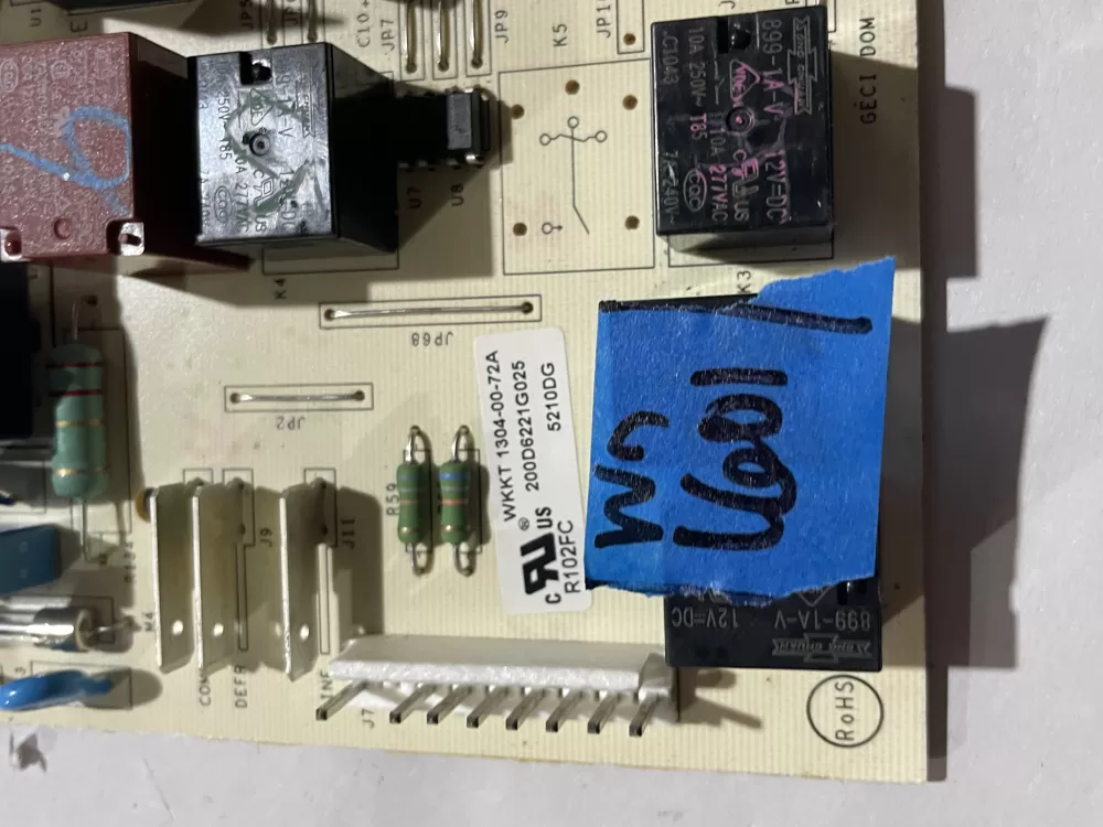 GE WR55X11072 Refrigerator Control Board AZ191513 | Wm1601