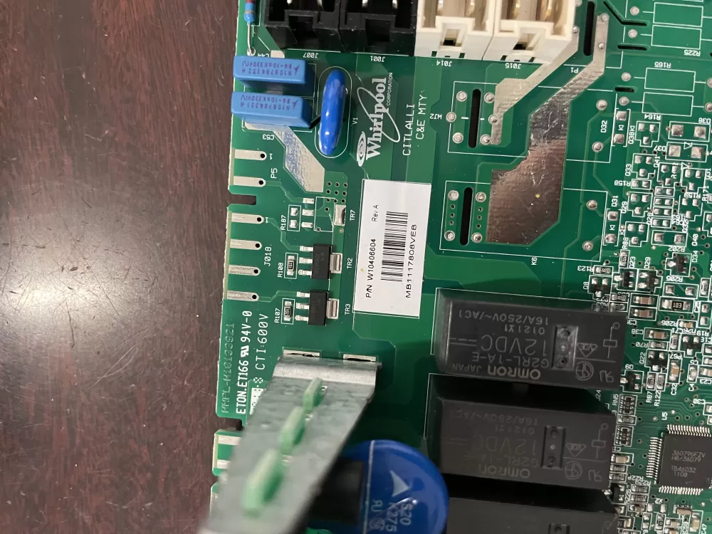 Whirlpool W10406604 Washer Control Board AZ38673 | KM274