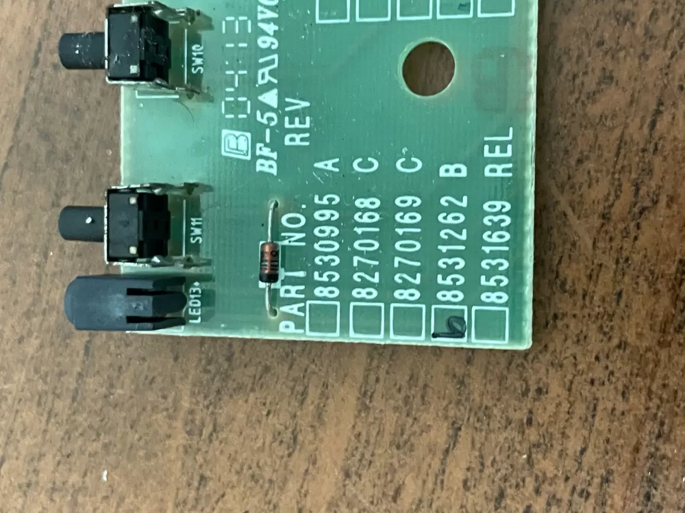 KitchenAid WP8530995 PS11746116 Dishwasher Control Board AZ30373 | WM331