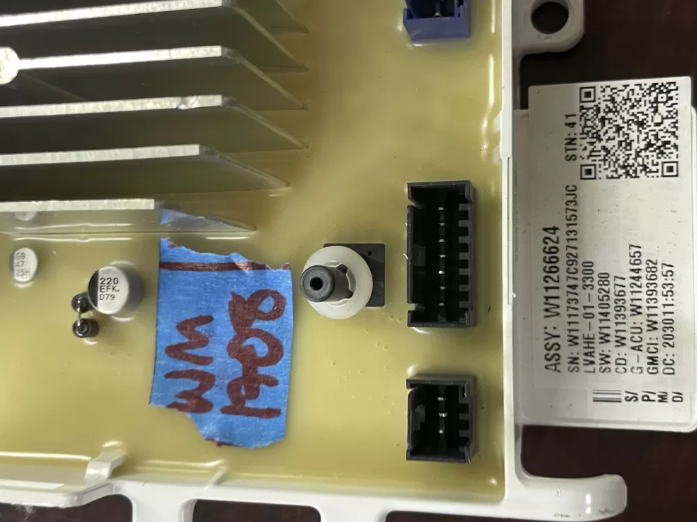 Whirlpool Maytag W11114420 W11266624 Washer Control Board AZ40662 | Wm1708