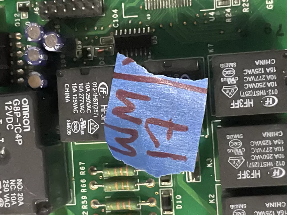 GE 225D3466G009 Refrigerator Control Board AZ34691 | Wm17