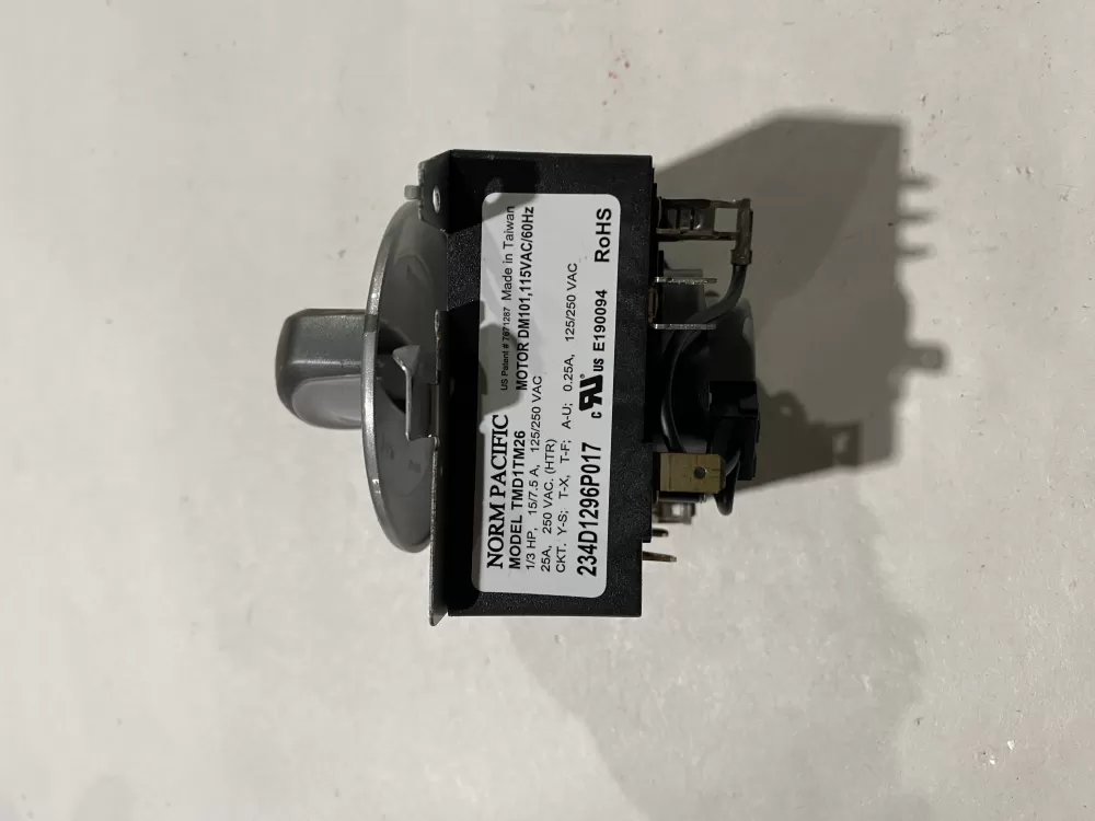 Kenmore  General Electric WE4M521 WE04X22654 PS11721520 234D1296P017 Dryer Timer