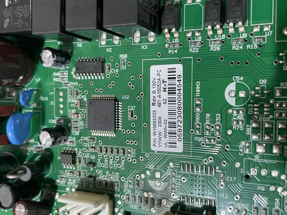 Whirlpool Maytag W10547719 Refrigerator Control Board AZ189749 | Wm729