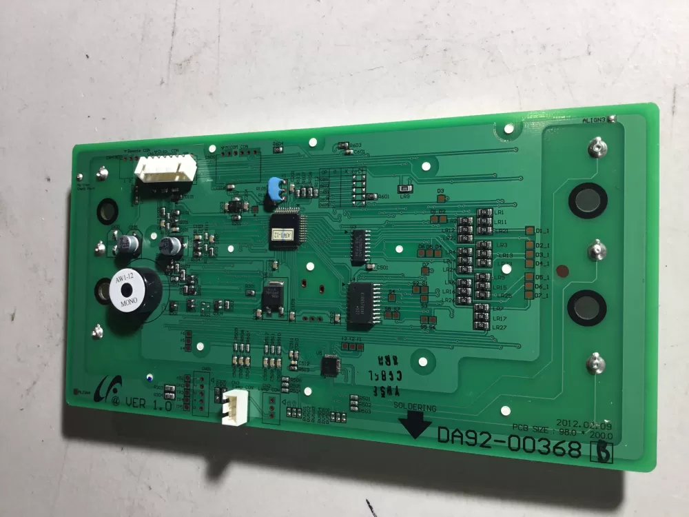 Samsung DA92-00368B Refrigerator Dispenser UI Control Board AZ42618 | NR1743