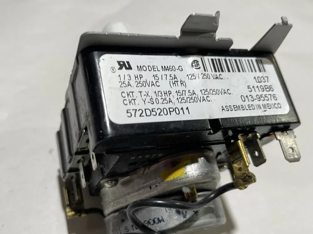 GE 572D520P011 WE4M247 Dryer Timer AZ141292 | Wm2124