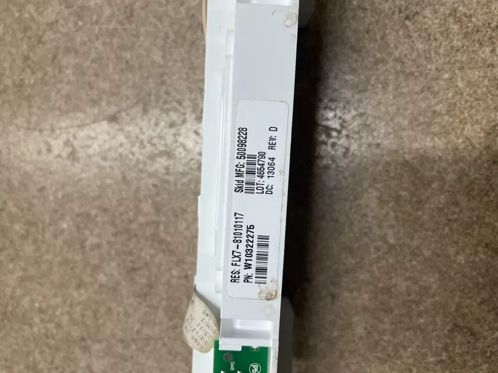 Whirlpool Kenmore W10322275 Dishwasher Control Board Console AZ18328 | KMV244