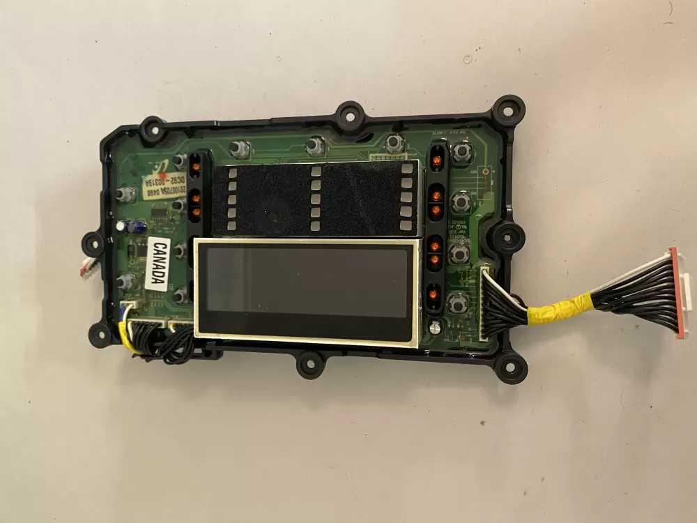 Samsung DC92-00319A  PDC92-00319A Washer Control Board Vrt Steam Panel