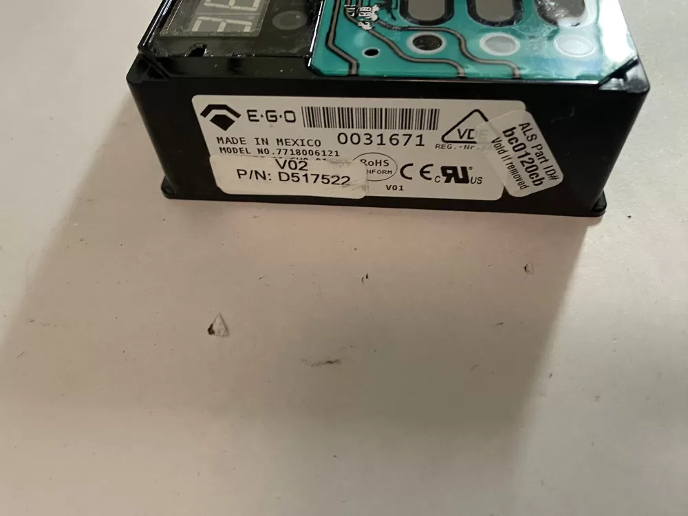 Speed Queen Alliance D517522 514137 Dryer Control Board AZ123703 | BK2252