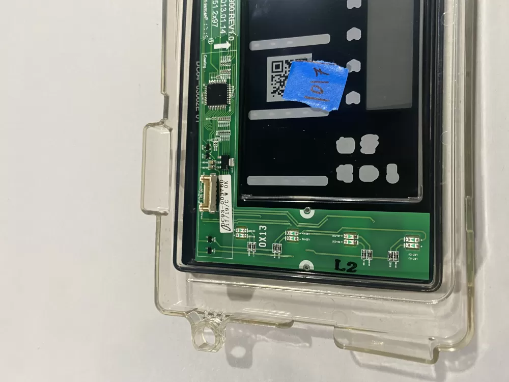 Samsung Washer Control Inlay DC93-00376D DC64-03116B AZ184999 | BK1017