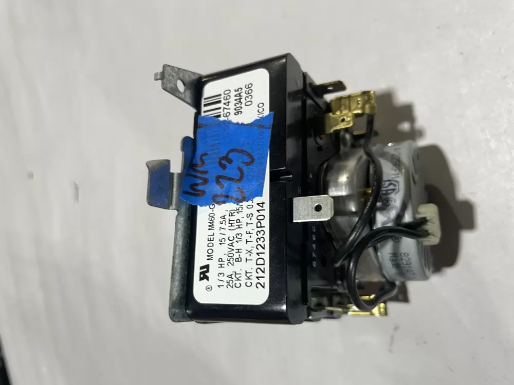GE 212D1233P001 WE4M353 Dryer Timer AZ163496 | Wm223