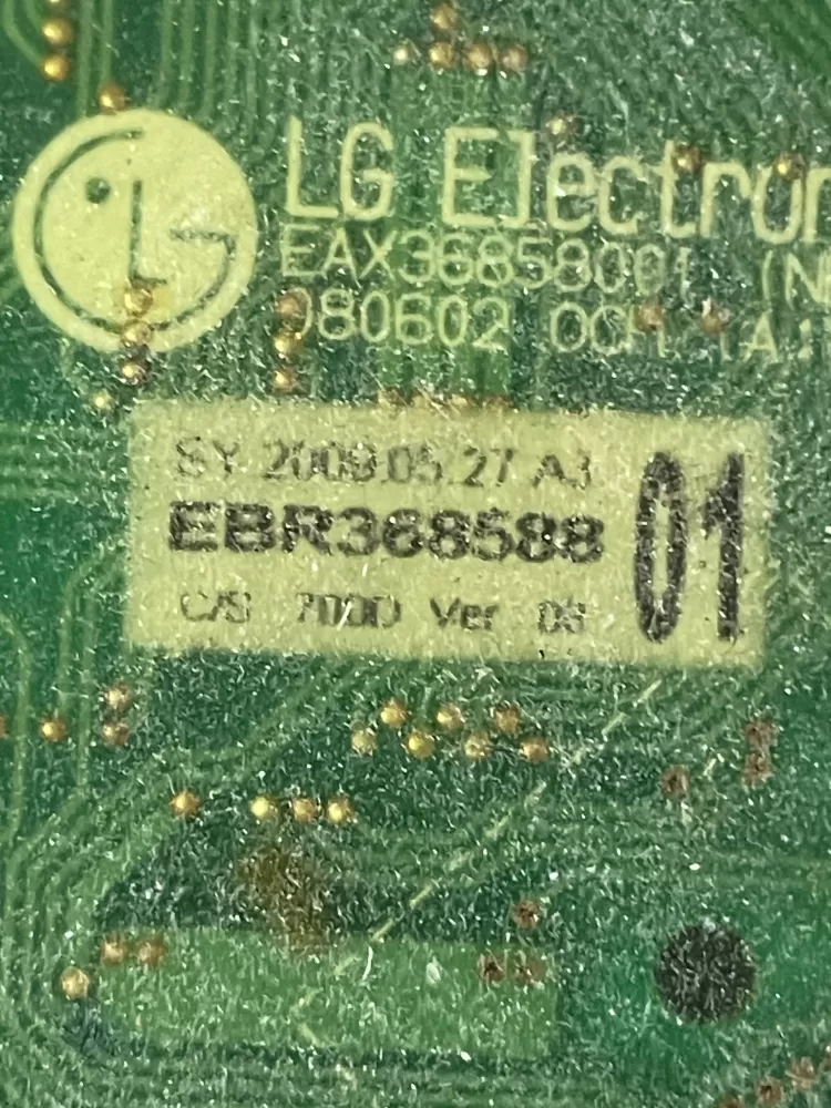 LG EBR36858801 EAX36858001 Dryer Control Board AZ40970 | Wmv403