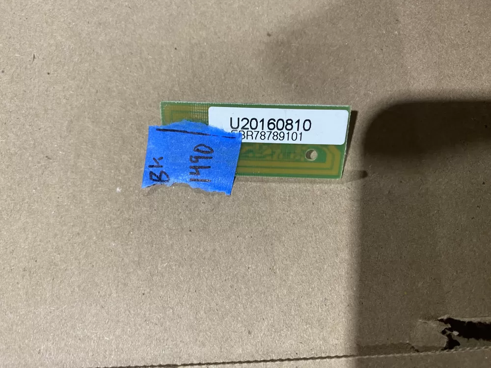 LG EBR80574938 EBR78789101 Washer User Interface Control Board AZ93536 | BK1490