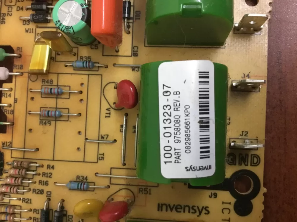 Whirlpool Amana 100 01323 07 9758080 Range Control Board AZ29162 | NR158