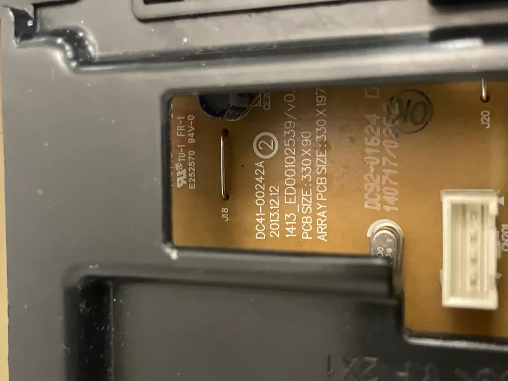 Samsung DC41 00242A Washer Control Board AZ81007 | Wmv620