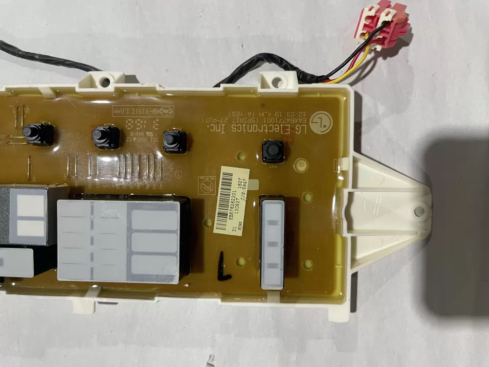 LG EBR76262201 EBR75446006 Washer Control Board AZ186837 | KM2524