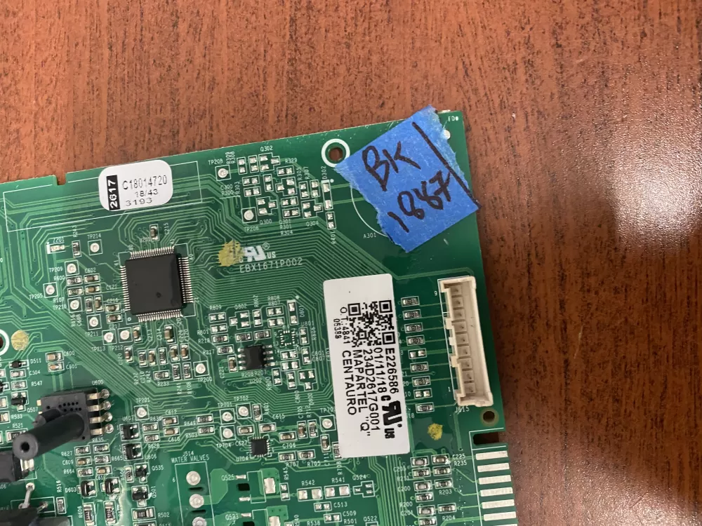 GE WH16X27251 234D2617G001 Washer Control Board AZ53921 | BK1887