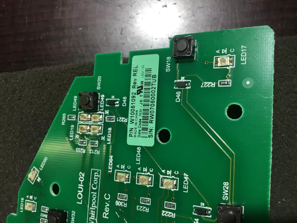 Whirlpool Maytag AP6014796 W10051092 Washer Control Board AZ94595 | NR408