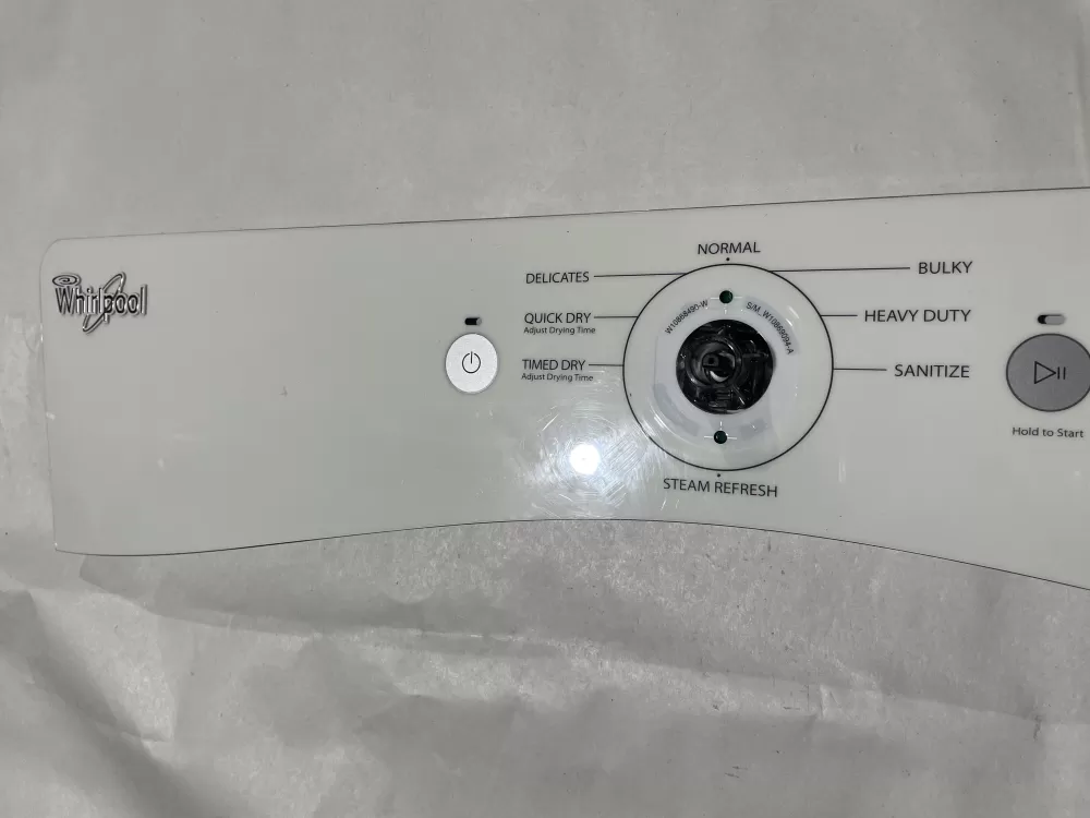 Whirlpool W10891931 W10895888 Dryer Panel W10391519 Control AZ146126 | KMV264