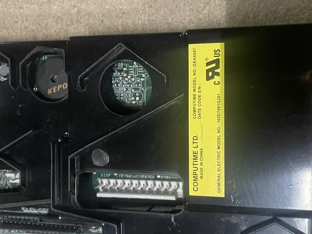 GE 165D7881G201A Dishwasher Control Board AZ26316 | KM115