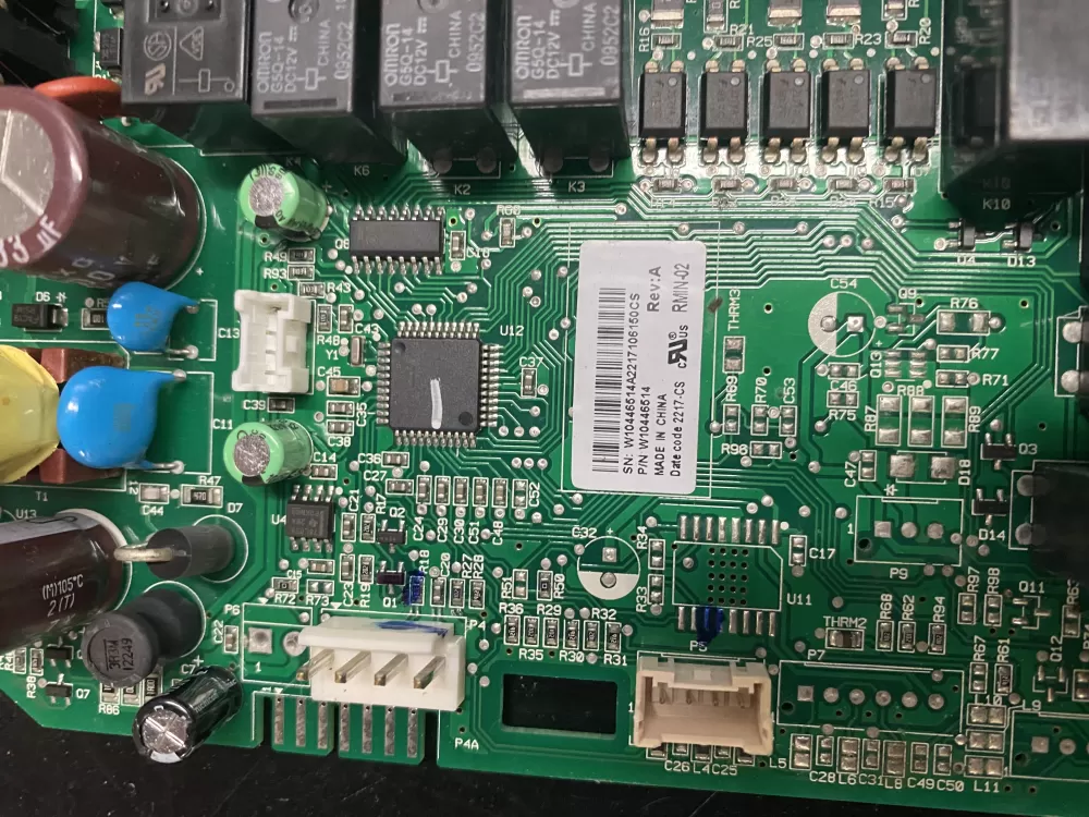 Whirlpool  Maytag  KitchenAid  Kenmore AP6284979 W10268630 W10268634 W10446514 W11034839 WPW10446514 W11088499 PS12346909 Refrigerator Control Board