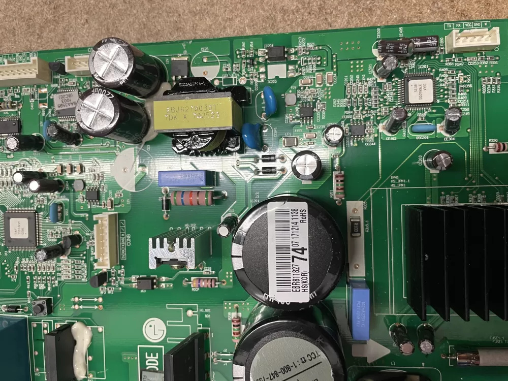 LG EBR81182781 Refrigerator Control Board AZ18644 | KM1378