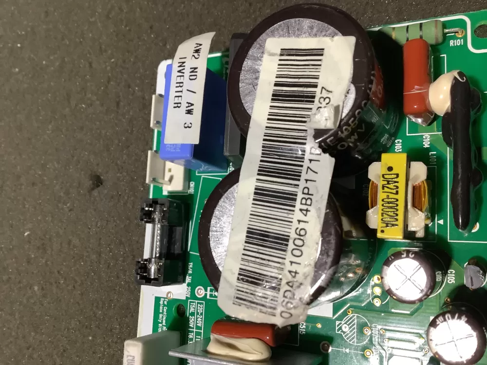 Samsung DA41 00585A 00614B Refrigerator Control Board Inverter AZ124624 | NR2260