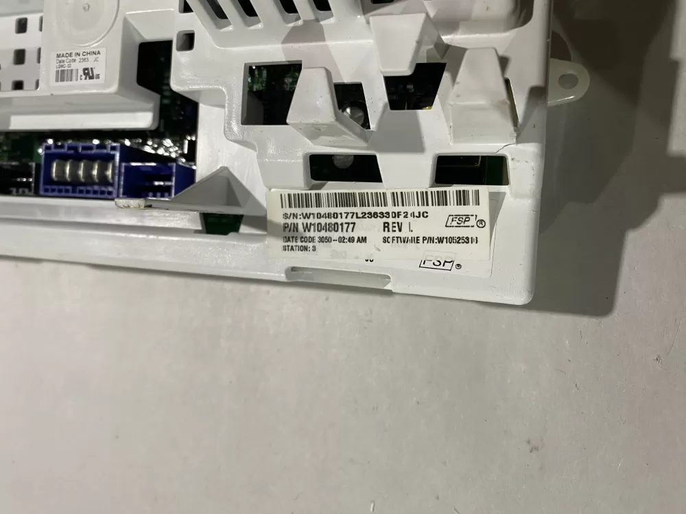 Whirlpool W10435609 W10445363 W10480177 Washer Control Board AZ190072 | BK510